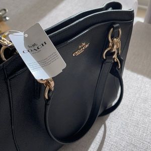 New Classic Black Coach purse